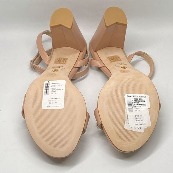 Stuart Weitzman Embellished Ankle Strap Sandals size 10 - Picture 9 of 10